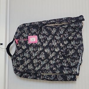 NWT Catamaran sz 12 floral blouse (Girls)